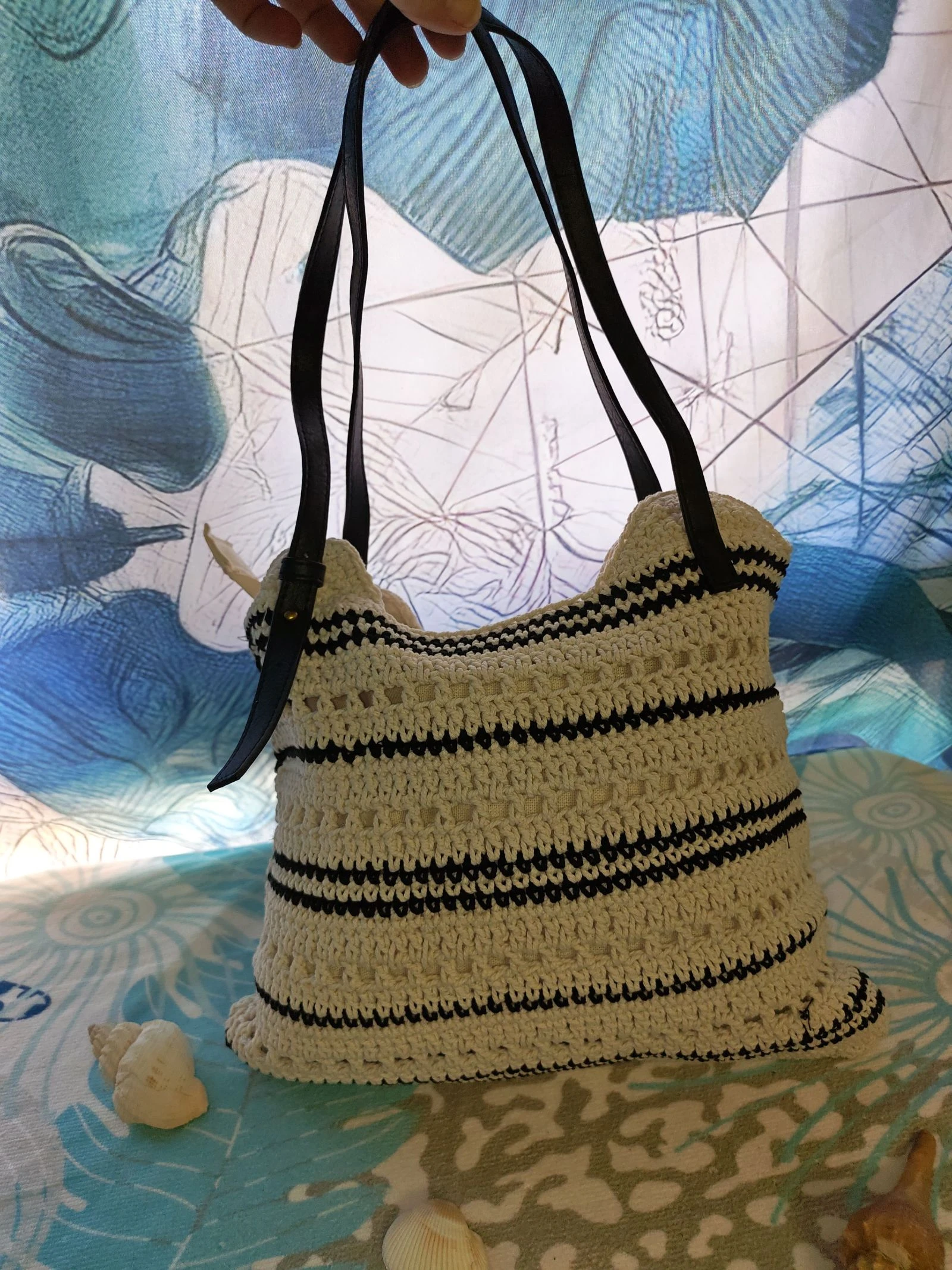 Bolso MAC&NOA beige y negro – photo 3